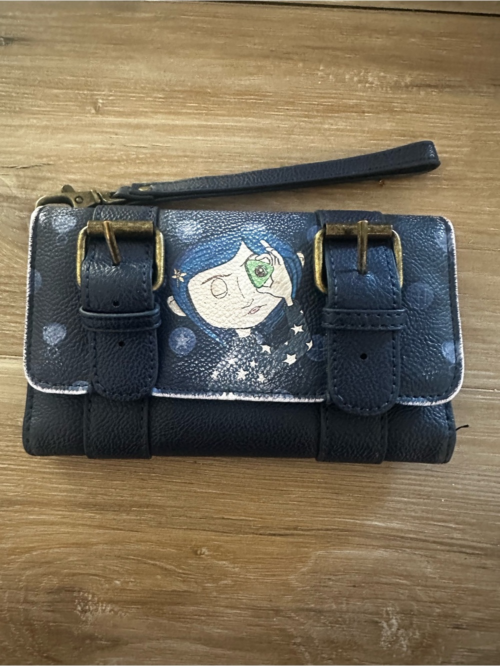 Caroline Loungefly Double Buckle Wallet